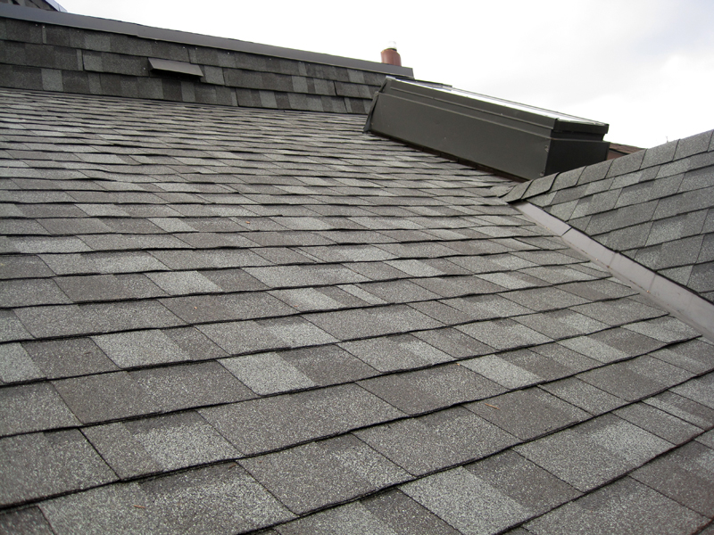 IKO Cambridge Asphalt Shingles  and flat roof repair - Seaton Village, Toronto.